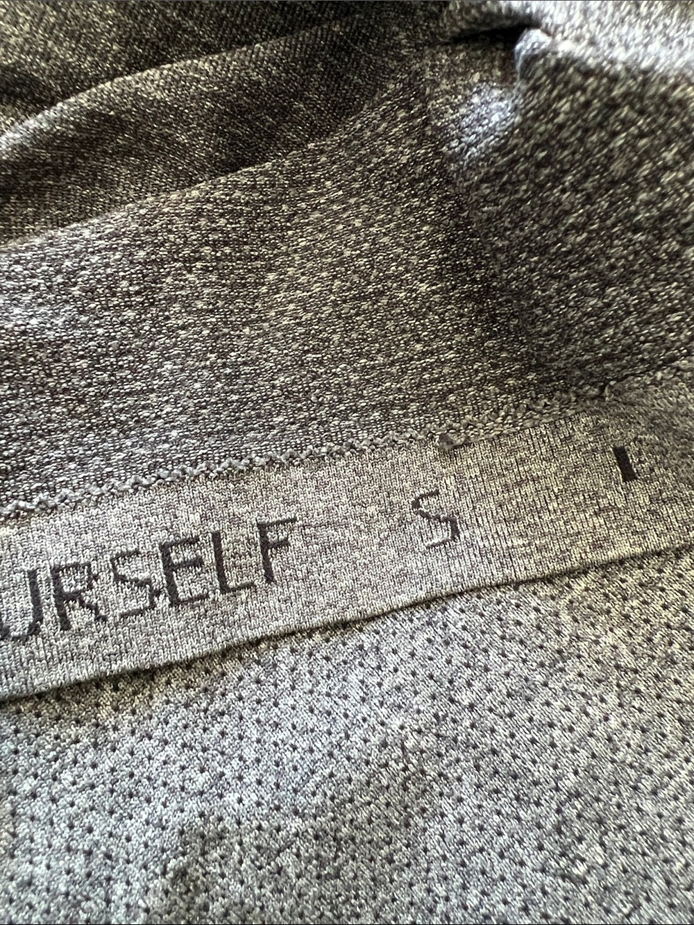 Lululemon Athletica Men's Metal Vent Tech Polo Shirt in Gray Size Small - Picture 7 of 7